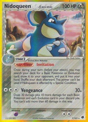 Nidoqueen (Delta Species), EX Dragon Frontiers