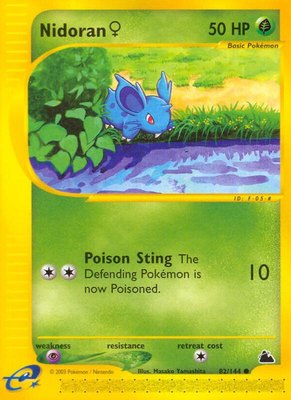 Nidoran F (82), Skyridge