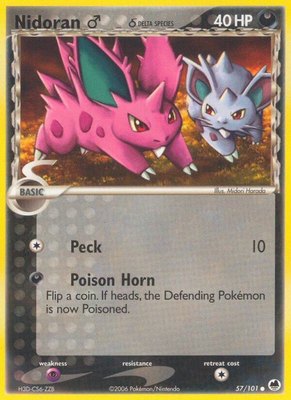 Nidoran M (Delta Species), EX Dragon Frontiers