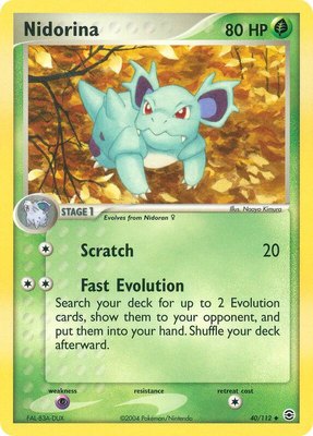 Nidorina, EX FireRed & LeafGreen