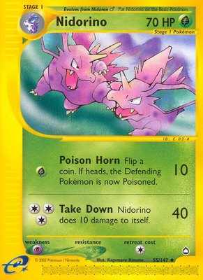 Nidorino, Aquapolis