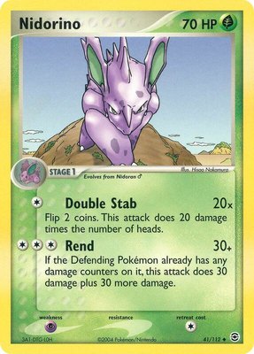 Nidorino, EX FireRed & LeafGreen