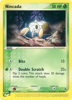 Nincada, EX Dragon