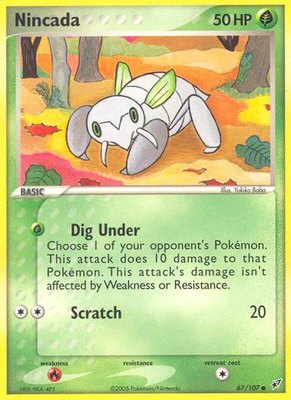 Nincada, EX Deoxys