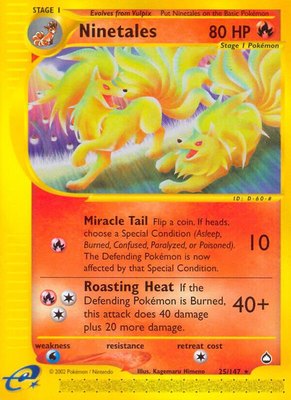 Ninetales, Aquapolis