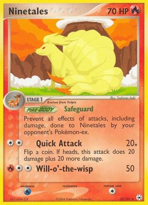 Ninetales, EX Hidden Legends
