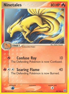 Ninetales, EX Emerald