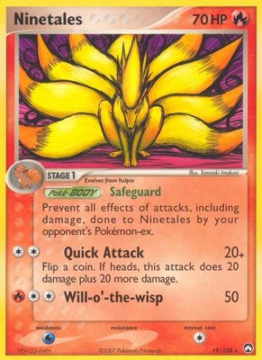 Ninetales, EX Power Keepers