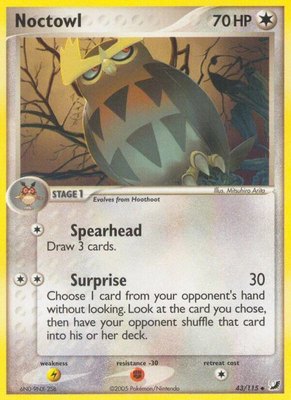 Noctowl, EX Unseen Forces