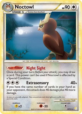 Noctowl, HeartGold SoulSilver