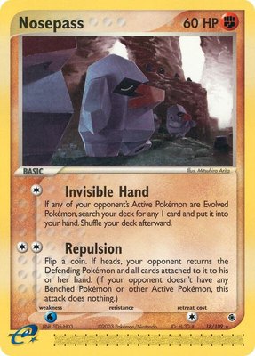 Nosepass, EX Ruby and Sapphire