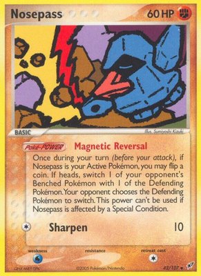 Nosepass, EX Deoxys