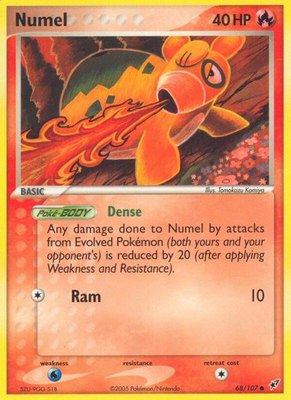 Numel, EX Deoxys