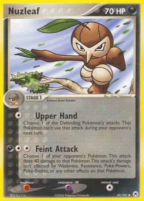 Nuzleaf, EX Hidden Legends