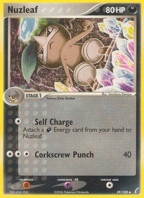 Nuzleaf, EX Crystal Guardians