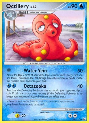 Octillery, Platinum