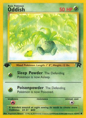 Oddish, Team Rocket