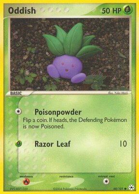 Oddish, EX Hidden Legends