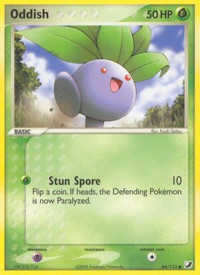 Oddish, EX Unseen Forces