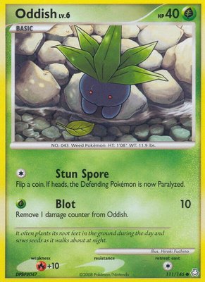 Oddish (111), Legends Awakened