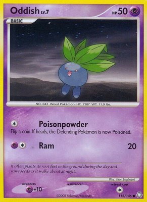 Oddish (112), Legends Awakened
