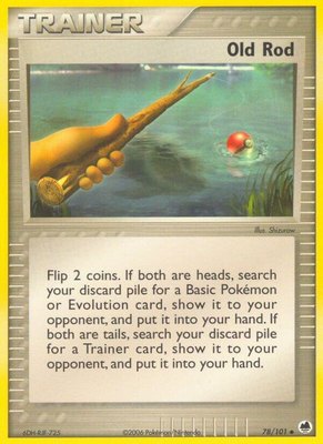 Old Rod, EX Dragon Frontiers