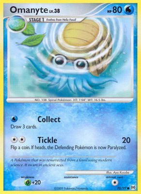 Omanyte, Arceus