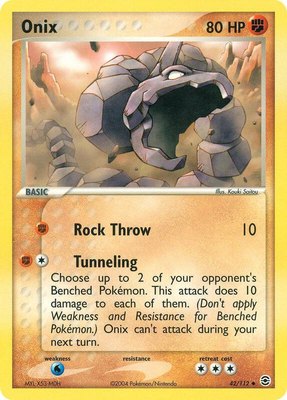 Onix, EX FireRed & LeafGreen