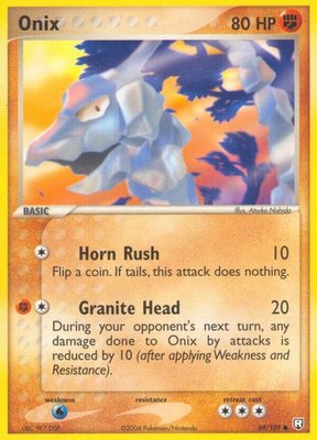 Onix, EX Team Rocket Returns