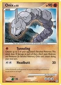 Onix, Diamond and Pearl