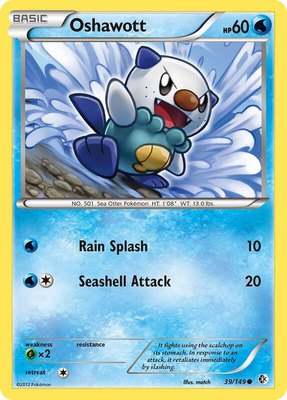 Oshawott, Boundaries Crossed