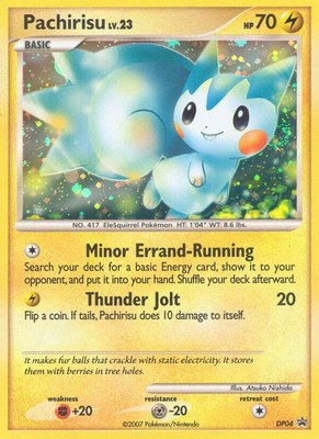 Pachirisu, Diamond and Pearl Promos