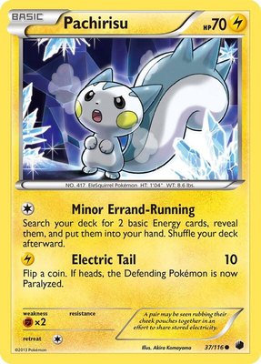 Pachirisu, Plasma Freeze