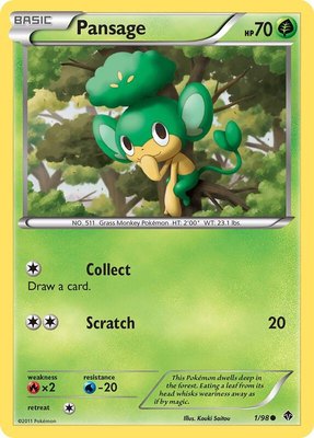 Pansage, Emerging Powers