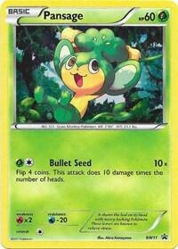 Pansage, Black and White Promos