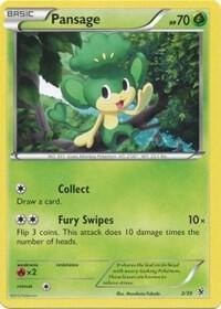 Pansage, Kalos Starter Set
