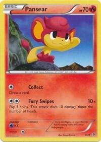 Pansear, Kalos Starter Set