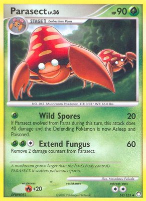 Parasect, Mysterious Treasures
