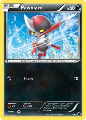 Pawniard (71), Plasma Freeze