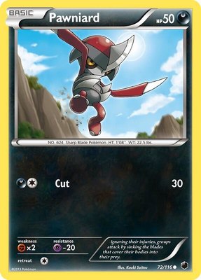 Pawniard (72), Plasma Freeze