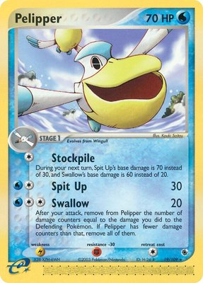 Pelipper, EX Ruby and Sapphire