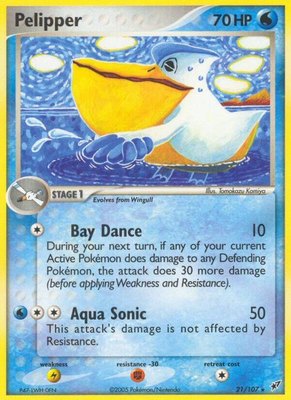Pelipper, EX Deoxys