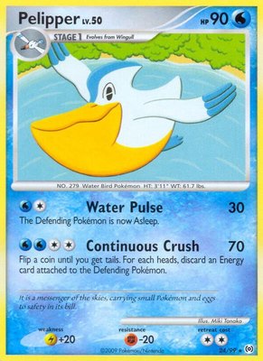 Pelipper (24), Arceus