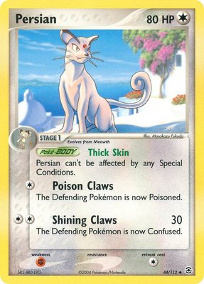 Persian, EX FireRed & LeafGreen