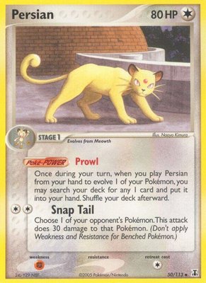 Persian, EX Delta Species