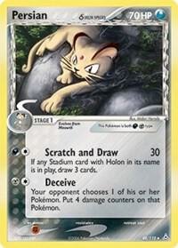 Persian (Delta Species), EX Holon Phantoms