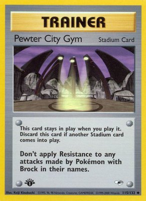 Pewter City Gym, Gym Heroes