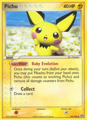 Pichu, EX Emerald