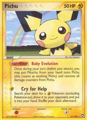 Pichu, EX Power Keepers