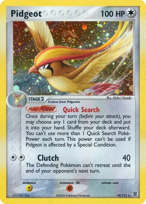 Pidgeot, EX FireRed & LeafGreen
